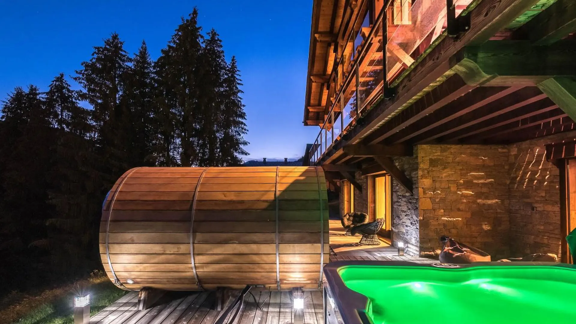 Chalet Familial Spacieux Le Spencer Grand Luxe Chatel 0*,  France